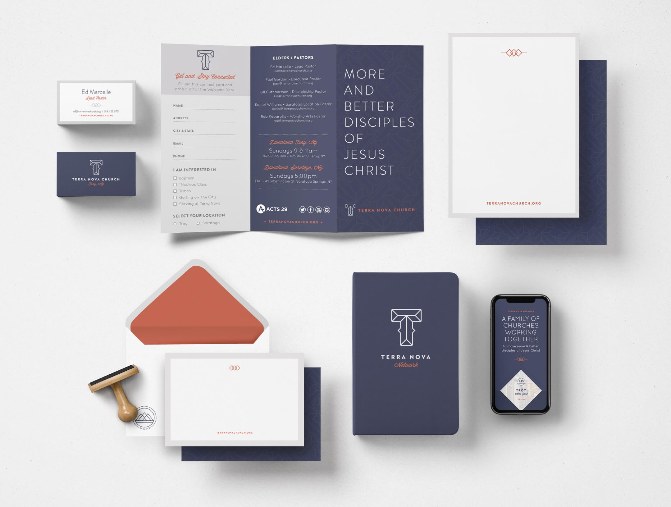 Terra Nova Church brand elements